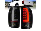 Anzo USA 1995-2000 Toyota Tacoma LED Taillights Black Housing Smoke Lens - 311354