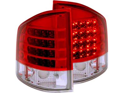 Anzo USA 1995-2005 Chevrolet S-10 LED Taillights Red/Clear - 311013