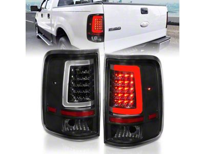 Anzo USA 2004-2006 Ford F-150 LED Tail Lights w/ Light Bar - 311342