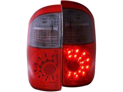 Anzo USA 2004-2006 Toyota Tundra LED Taillights Red/Smoke - 311177