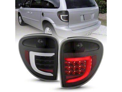 Anzo USA 2004-2007 Dodge Grand Caravan LED Tail Lights w/ Light - 311365