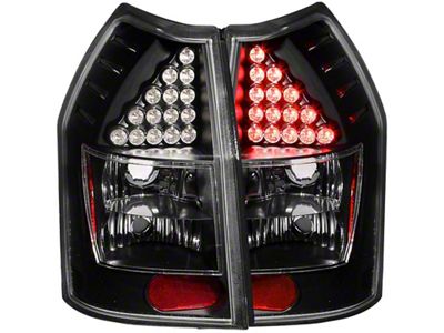 Anzo USA 2005-2008 Dodge Magnum LED Taillights Black - 321017