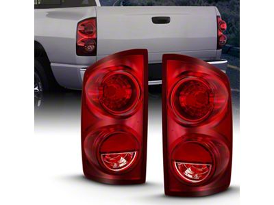 Anzo USA 2007-2009 Dodge Ram 1500 Tail Light Red Lens OE - 311309