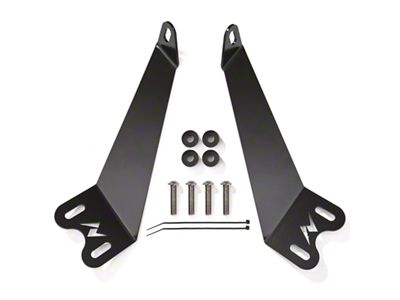 Anzo USA 2007-2015 Jeep Wrangler 12in inch LED Bar Hood Mounting - 851049