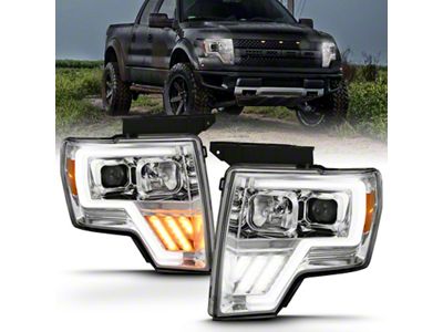 Anzo USA 2009-2013 Ford F-150 Projector Light Bar G4 Switchback H.L. - 111470