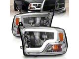 Anzo USA 2009-2018 Dodge Ram 1500/ 2500/ 3500 Crystal Headlights w/ - 111516