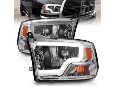 Anzo USA 2009-2018 Dodge Ram 1500/ 2500/ 3500 Crystal Headlights w/ - 111516
