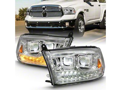 Anzo USA 2009-2018 Dodge Ram 1500 Led Projector Plank Style Switchback - 111465