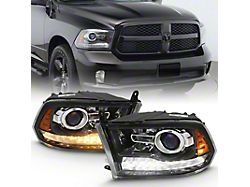 Anzo USA Projector Plank Style Switchback H.L (09-18 Dodge Ram 1500)