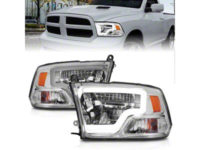Anzo USA 2009-2020 Dodge Ram 1500 Full LED Square Projector Headlights - 111540