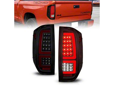Anzo USA 2014-2021 Toyota Tundra LED Taillights Black Housing/Smoke Lens - 311437
