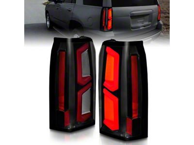 Anzo USA 2015-2020 Chevrolet Tahoe LED Tail Lights w/ Light Bar - 311375