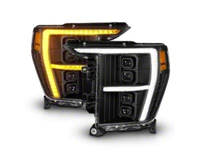 Anzo USA 21-23 Ford F-150 w/Factory Halogen Z-Series Full LED Proj - 111593X-R