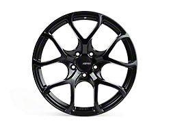APR A01 Satin Black Wheel; 18x8.5; 45mm Offset; 5x112mm Bolt Pattern; 66.50mm Hub Bore
