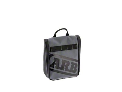 ARB Toiletries Bag Charcoal Finish w/ Red Highlights PVC Outer - 4209