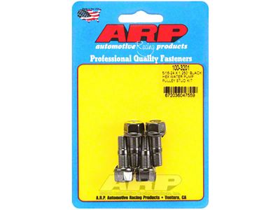 ARP 5/16-24 X 1.250 Black Hex Water Pump Pulley Stud - 100-3201