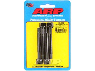 ARP 5/16-24 X 3.000 Black Hex Water Pump Pulley w/ - 100-3209