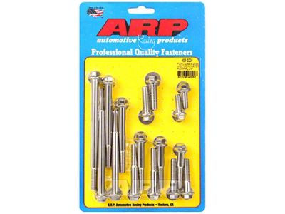 ARP Ford 289-302 SS Hex Iron Water Pump and Front - 454-3204