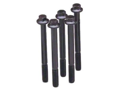 ARP M10 x 1.25 x 100 Hex Black Oxide Bolts - 663-1012