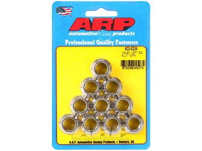 ARP 1/2in x 20 SS 12pt Nut Kit 10/pkg - 400-8334