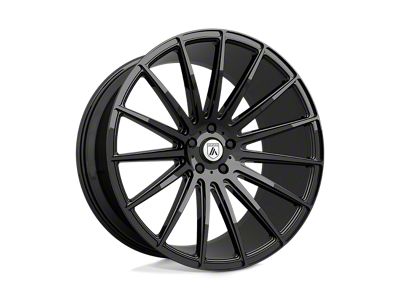 Asanti Polaris Gloss Black Wheel; 20x9; 15mm Offset
