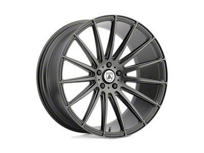 Asanti Polaris Matte Graphite Wheel; 22x10.5; 25mm Offset