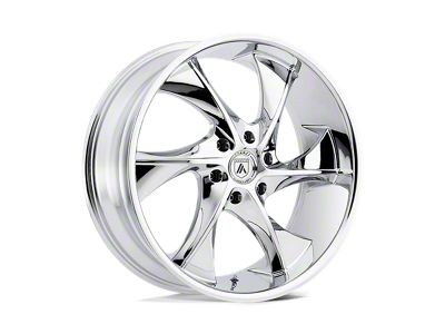 Asanti ABL-17 Chrome Wheel; 20x8.5; 30mm Offset; 6x139.7mm Bolt Pattern; 100.30mm Hub Bore