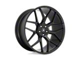 Asanti Dynasty Gloss Black Wheel; 22x9; 40mm Offset; 5x108mm Bolt Pattern; 72.56mm Hub Bore