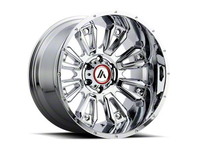 Asanti Blackhawk Chrome Wheel; 20x12; -44mm Offset
