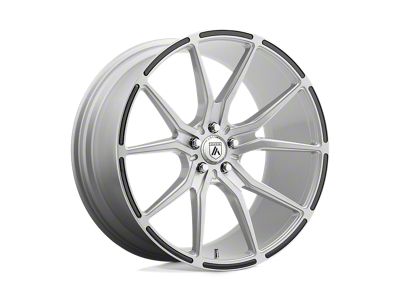 Asanti Vega Brushed Silver with Carbon Fiber Insert Wheel; 22x9; 32mm Offset