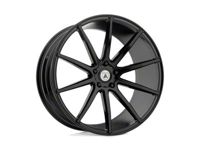 Asanti Aries Gloss Black Wheel; 22x9; 32mm Offset; 5x112mm Bolt Pattern; 72.56mm Hub Bore