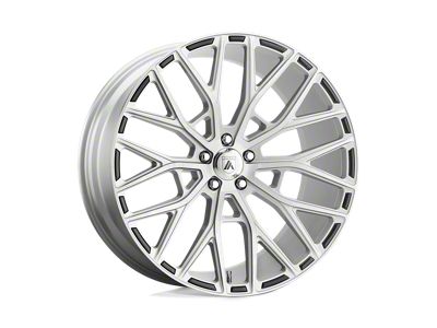 Asanti Leo Brushed Silver Wheel; 22x10.5; 25mm Offset