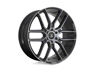 Asanti Baron Gloss Black with Gray Tint Wheel; 20x9; 15mm Offset