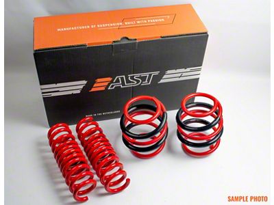 AST Suspension Lowering Springs - 25mm/25mm (07/2021 RS3)