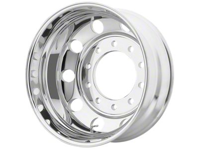 ATX Series Baja Lite Light Polished Wheel; 22.5x8.25; 147mm Offset