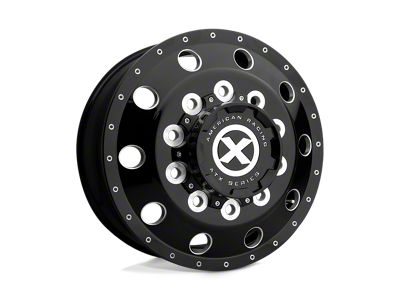 ATX Series Baja Gloss Black Milled Wheel; 22.5x8.25; 145mm Offset