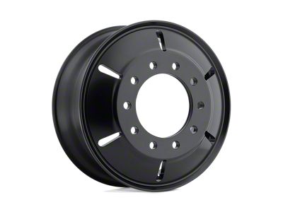 ATX Series Roulette Satin Black Milled Wheel; 24.5x8.25; 144mm Offset