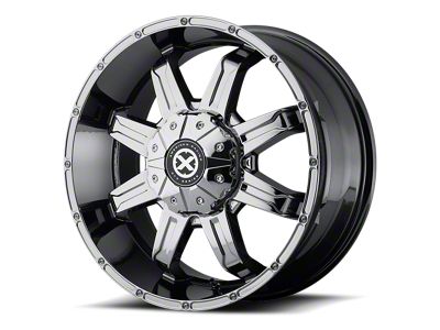 ATX Series Blade PVD Chrome Wheel; 18x8.5; 18mm Offset