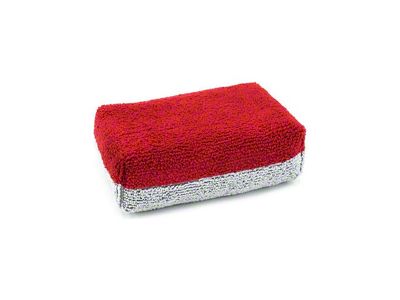 Autofiber Thick Saver Applicator Microfiber Coating Applicator Sponge with Plastic Barrier