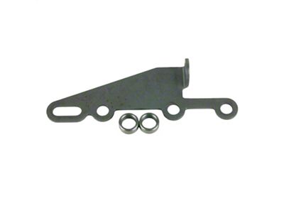 B&M Automatic Transmission Shift Cable Bracket; Incl. Spacers; Natural Finish; - 30499