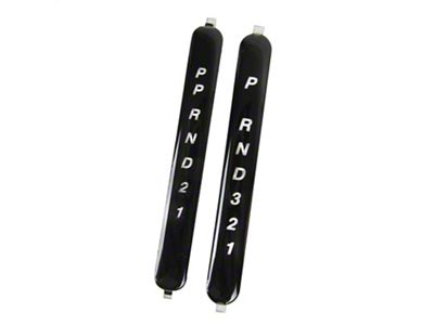 B&M Automatic Transmission Shift Indicator Window or Decal Standard Pattern - 80895