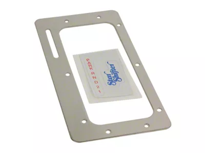 B&M Automatic Transmission Shift Top Cover; Chrome Plate; For Starshifter; - 80616