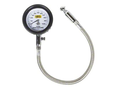 Auto Meter 100 PSI Tire Pressure Gauge - 2164