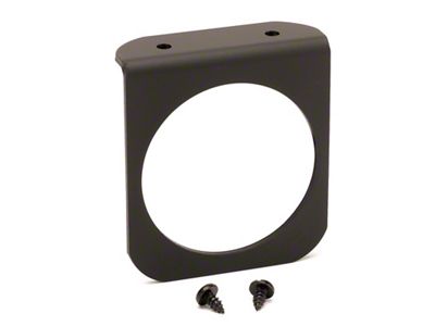 Auto Meter 2-5/8in Black Aluminium Single Gauge Mounting Panel - 3231
