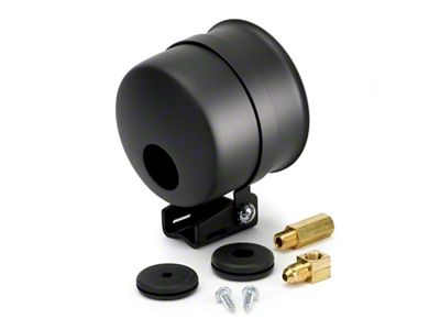 Auto Meter 3 3/8 inch In-Dash Tach and Speedo Cup Black - 5204