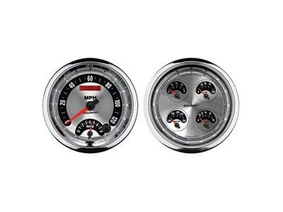 Auto Meter 5inch Kit Box - Tach Speedo Combo / Oil - 1205