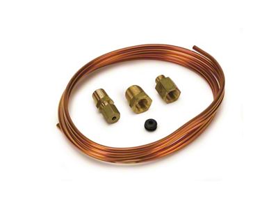 Auto Meter 6 Foot Copper Tubing 1/8 Inch Diameter - 3224