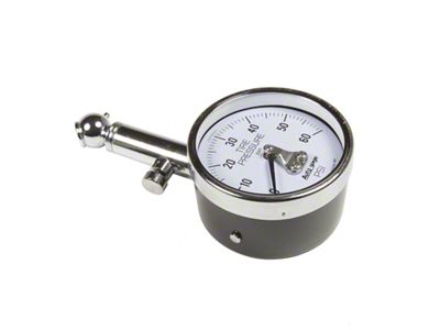 Auto Meter 60 PSi Peak/Hold Mechanical Tire Pressure Gauge - 2343