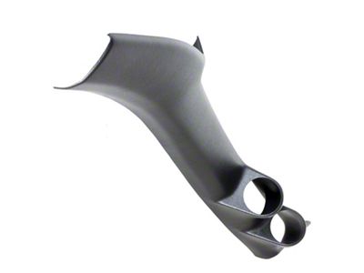 Auto Meter 95-98 Nissan 240SX Black Dual 52mm Pillar Pod - 22806