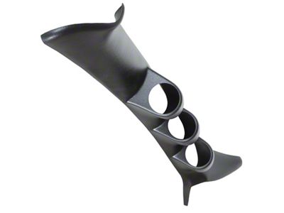 Auto Meter 97-03 Pontiac Grand Prix 52mm Black Triple Pillar Pod - 12219